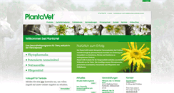 Desktop Screenshot of plantavet.de